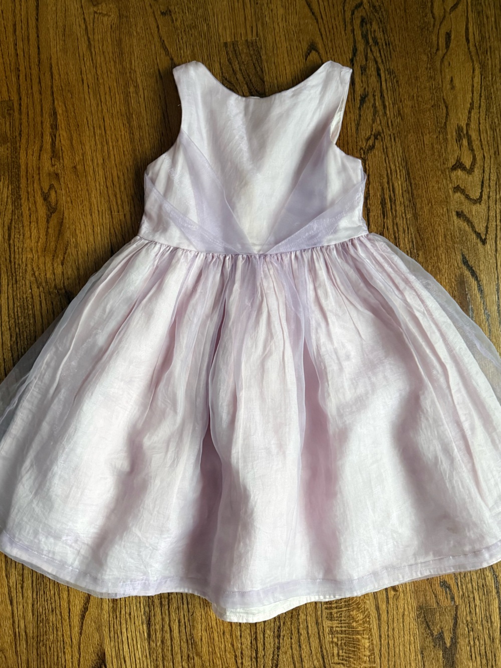 Janie and Jack Light Pink and Lavender Tulle Formal Dress